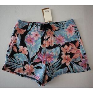 Billabong ABJBS00157 Women's Sz 7 Multi Nights In Paradise 2.5” Boardshorts